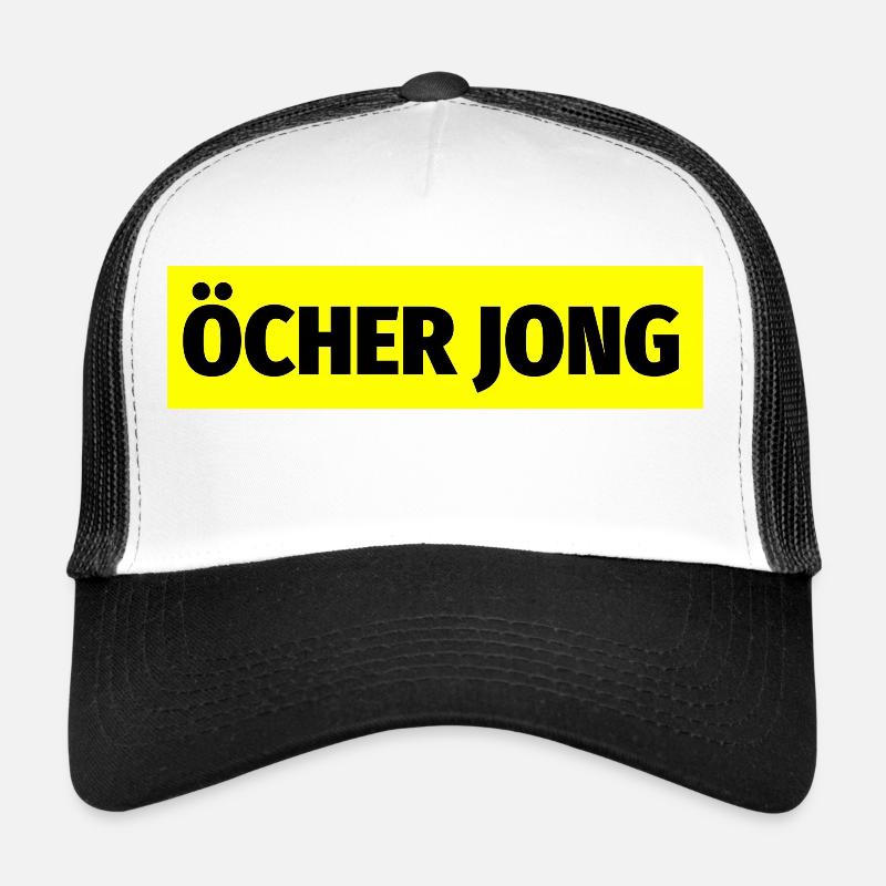 Öcher Jong Aachen Aachener Dialekt Platt Geschenk Trucker Cap