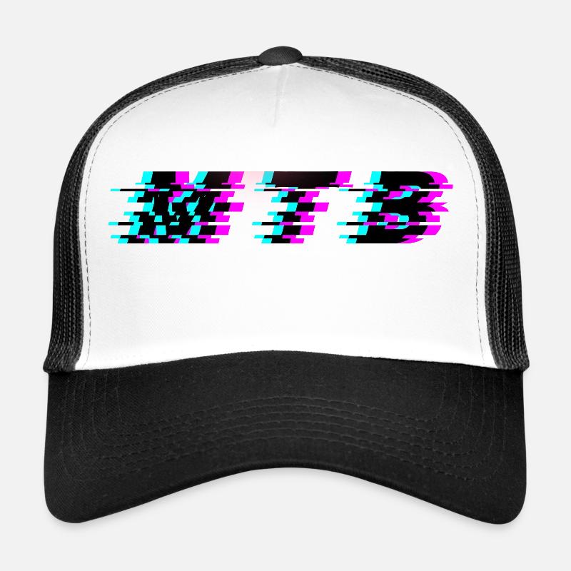 MTB Glitch - Trucker Cap - white/black