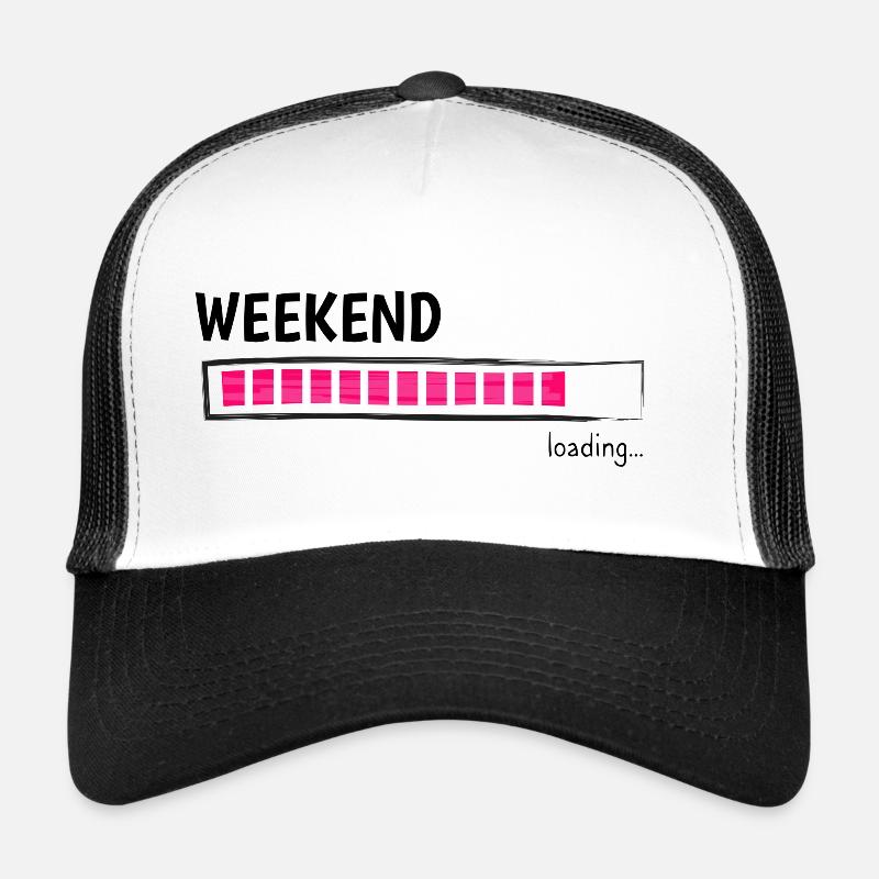 Mode de loisir de la barre de chargement du week-end Casquette trucker 