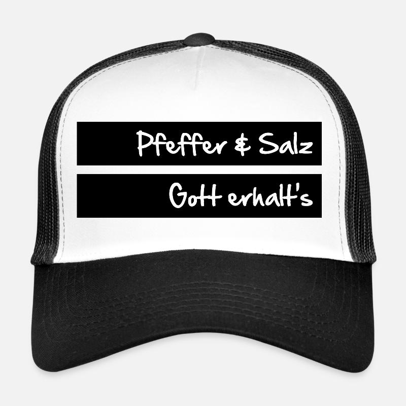 Pfeffer und Salz - Gott erhalt's Trucker Cap