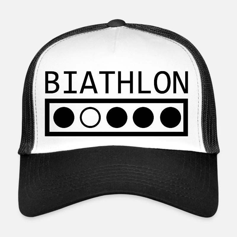 Biathlon Ski Casquette trucker 