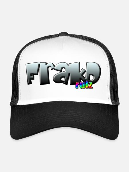 FrakD - Trucker Cap - Weiß/Schwarz