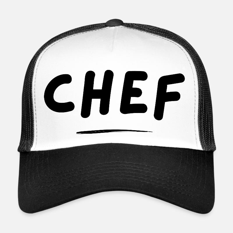 CHEF - idée cadeau original Casquette trucker 
