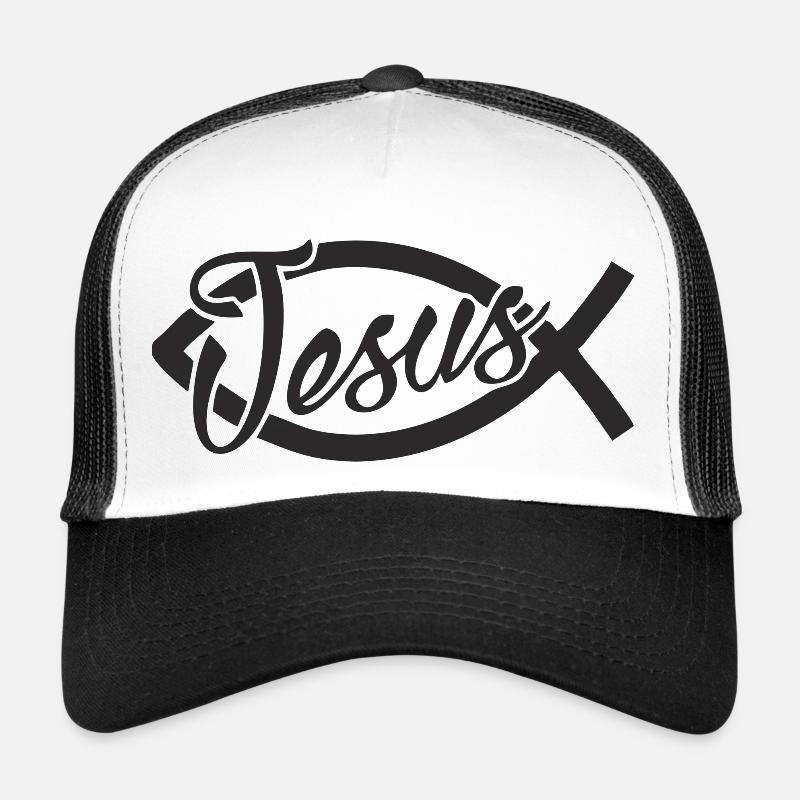 Jesus the Good Shepherd Trucker Cap