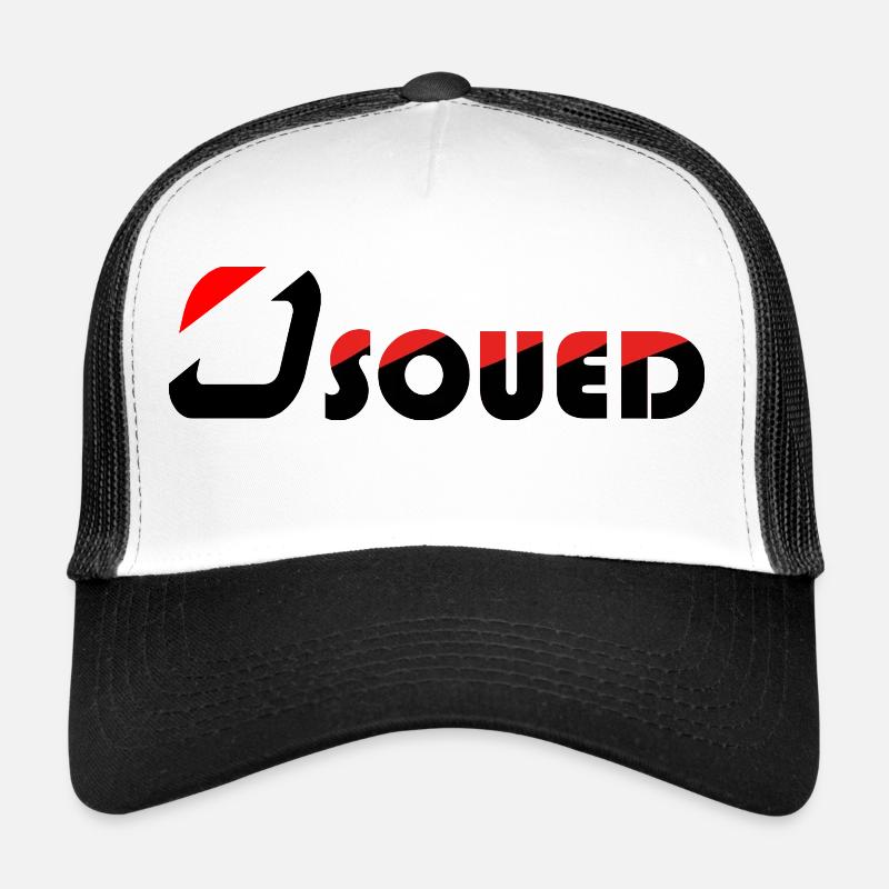 Osoued | - Trucker Cap - Weiß/Schwarz