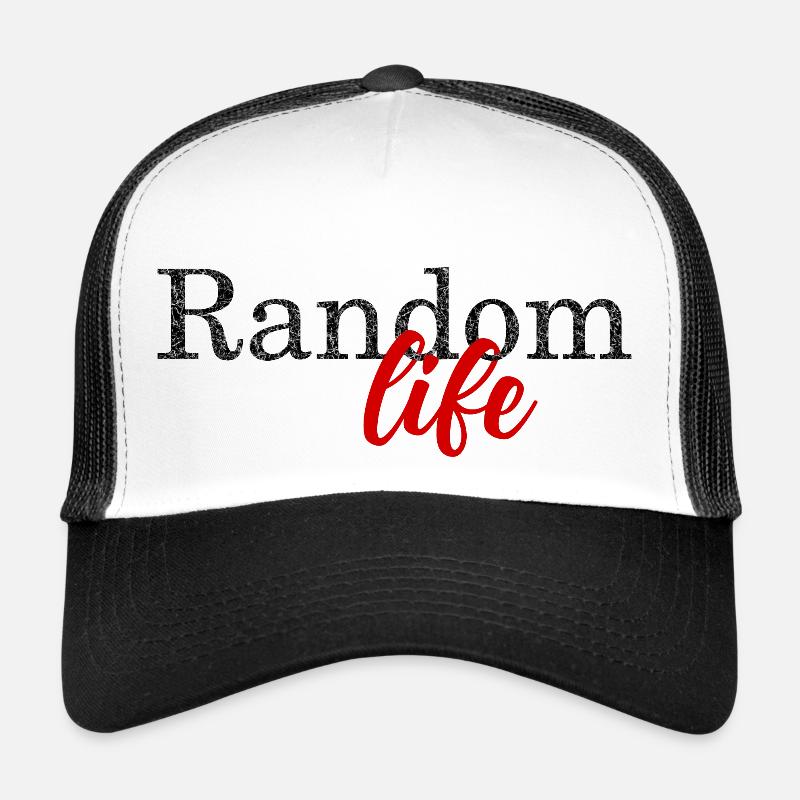 Vie aléatoire Casquette trucker 