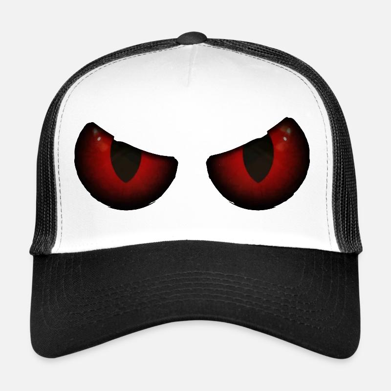 Braise aux yeux rouges Casquette trucker 