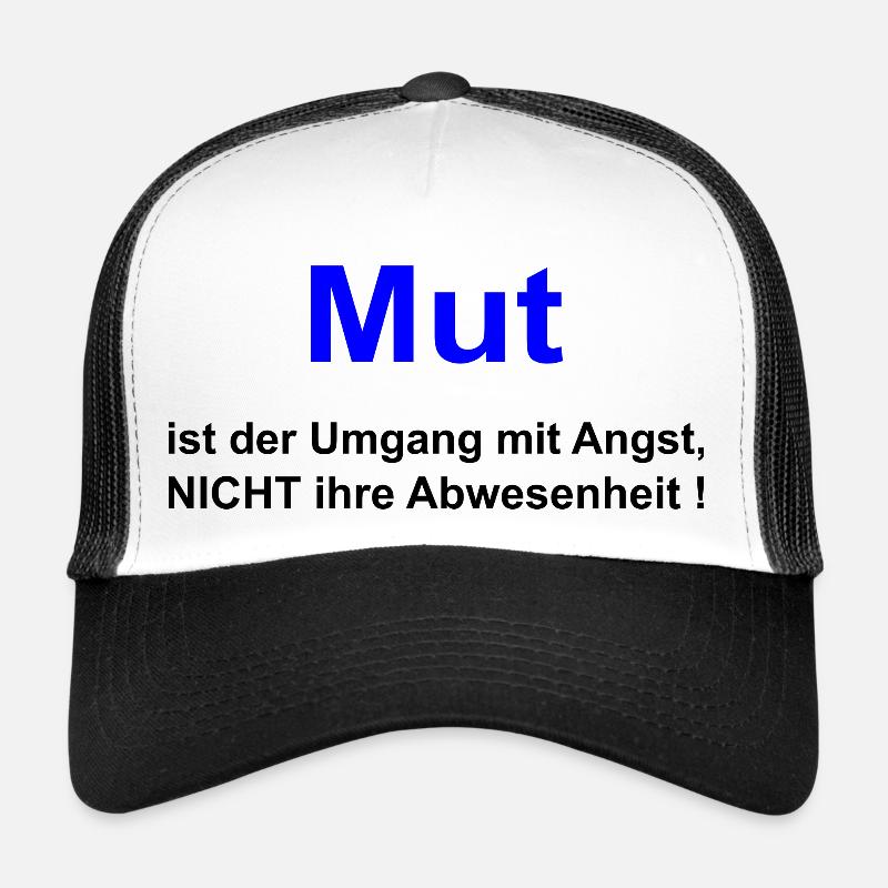 Mut Abenteuer leben Trucker Cap