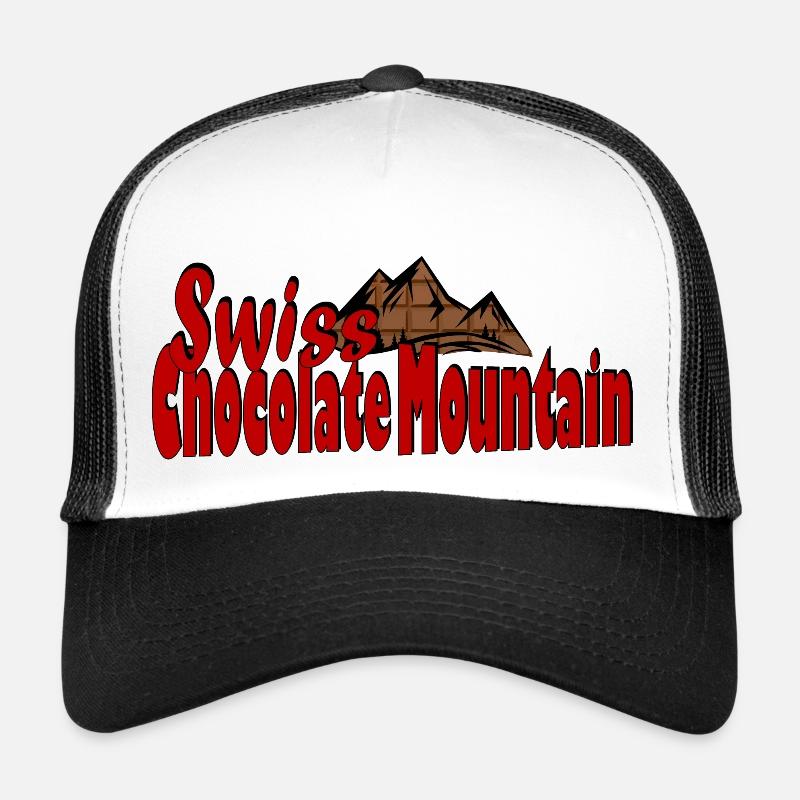 Swiss Chocolate Mountain Casquette trucker 