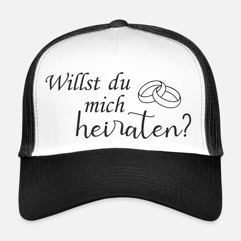 Willst du mich heiraten? Trucker Cap