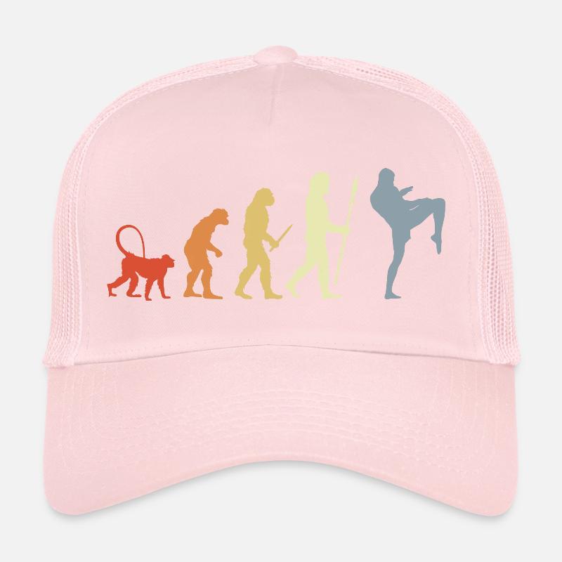 Évolution du kickboxeur vintage Casquette trucker 