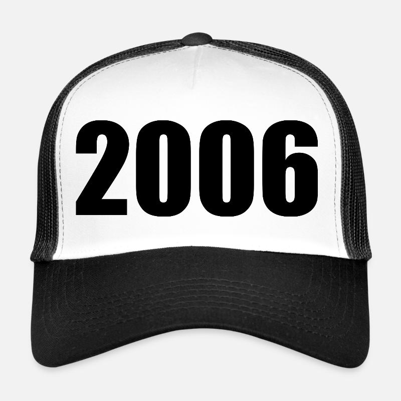 2006 Birthday Template Personalize Design Trucker Cap