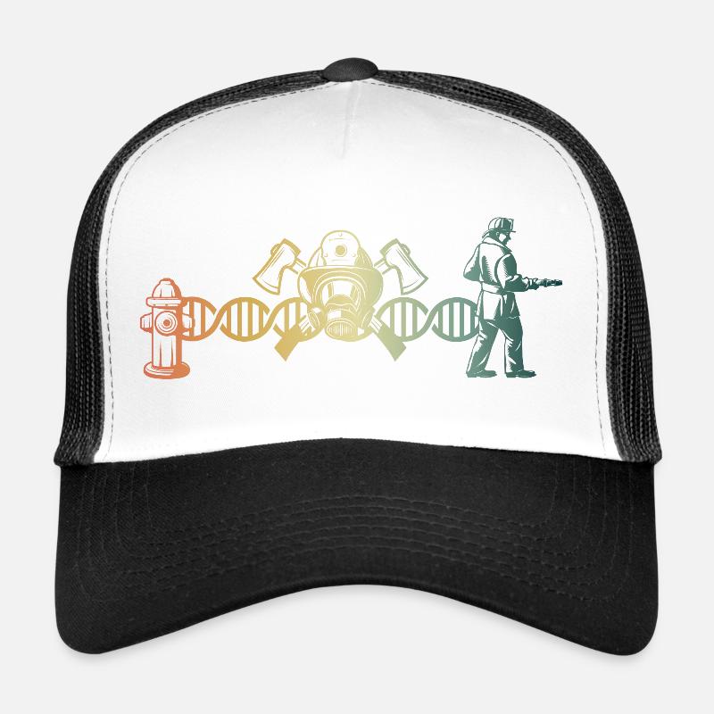 Feuerwehrmann Feuerwehr DNA DNS Trucker Cap