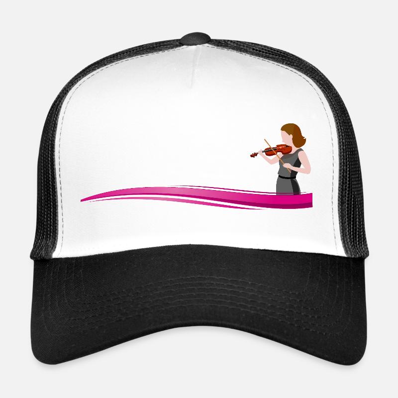 Violinistin on a wave Trucker Cap