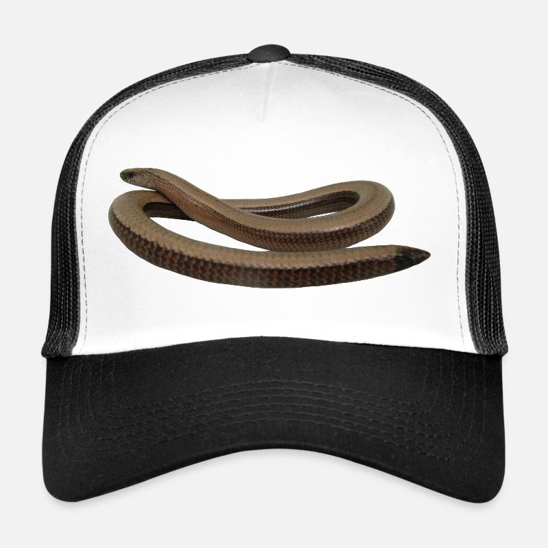Blindworm - Trucker Cap - white/black