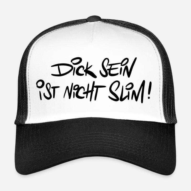 Dicksein Humor Spruch Wortwitz Trucker Cap