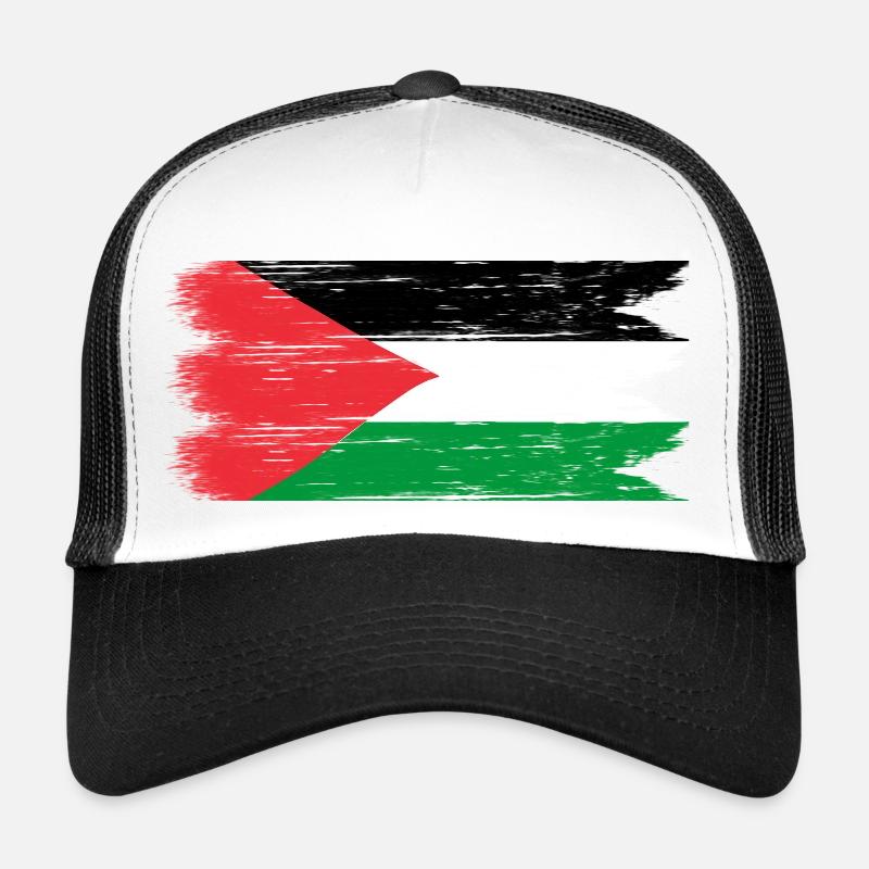 Beautiful Palestinian flag Trucker Cap
