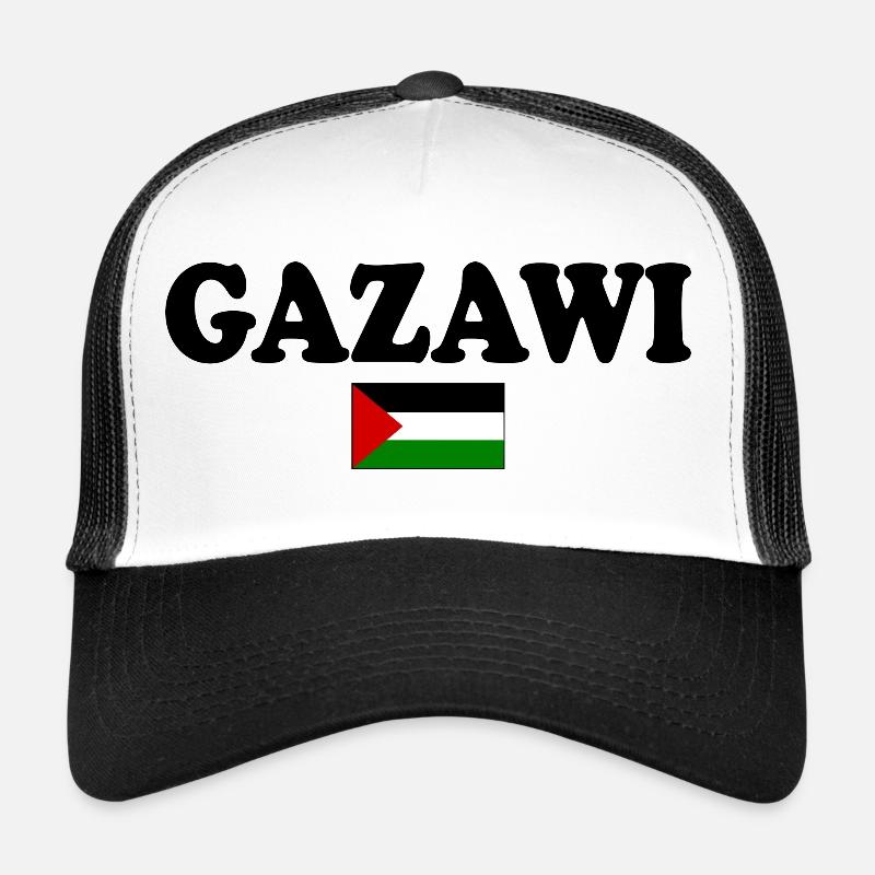 Gazawi gaza - Trucker Cap - white/black