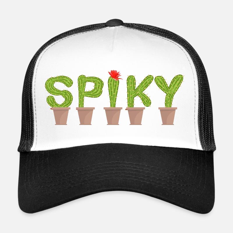 Cactus épineux - Thé de cactus Casquette trucker 
