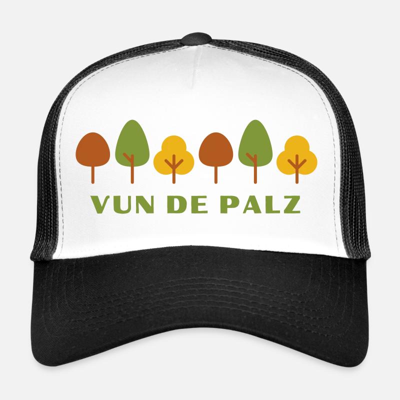 Fuchsloch - Trucker Cap - Weiß/Schwarz