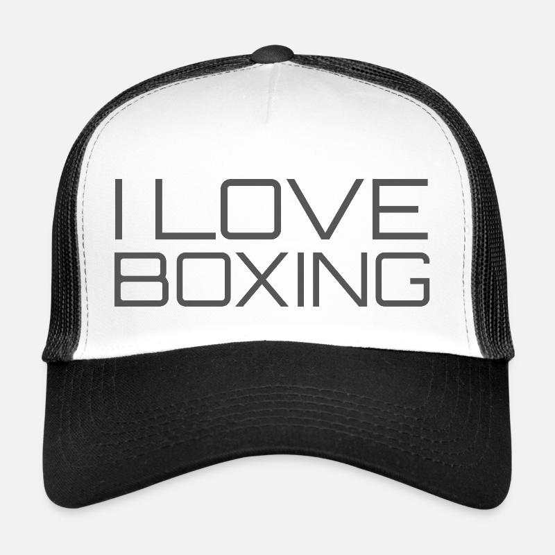 Ich liebe Boxen Trucker Cap
