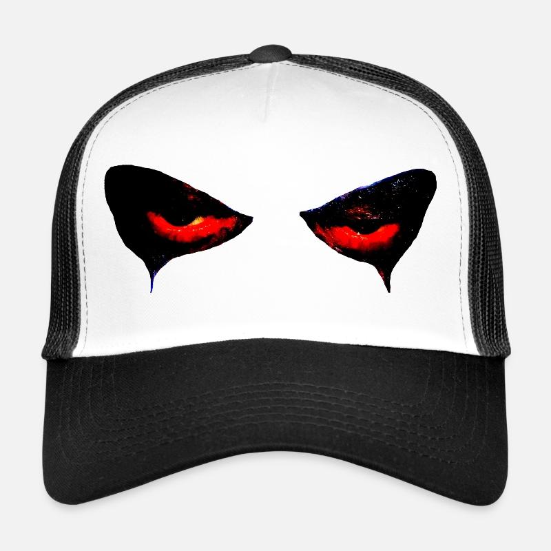 Grimace de citrouille d’Halloween Casquette trucker 