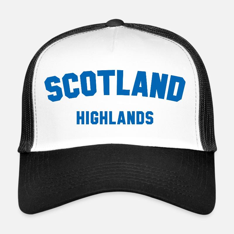 ÉCOSSE HIGHLANDS Schottland Casquette trucker 