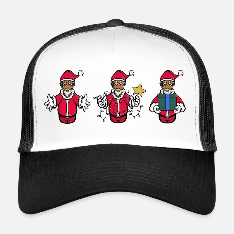 Joyeux Noël Père Noël Casquette trucker 