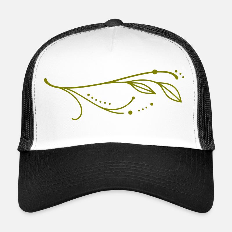 Line Sheets Curved Trucker Cap