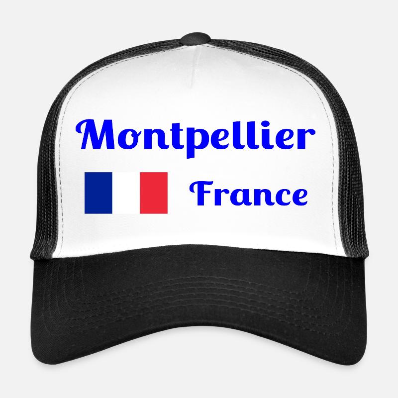 Montpellier, France- Imprimés élégants Casquette trucker 