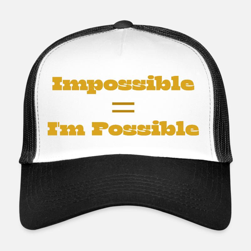 Design data missing - Trucker Cap - white/black