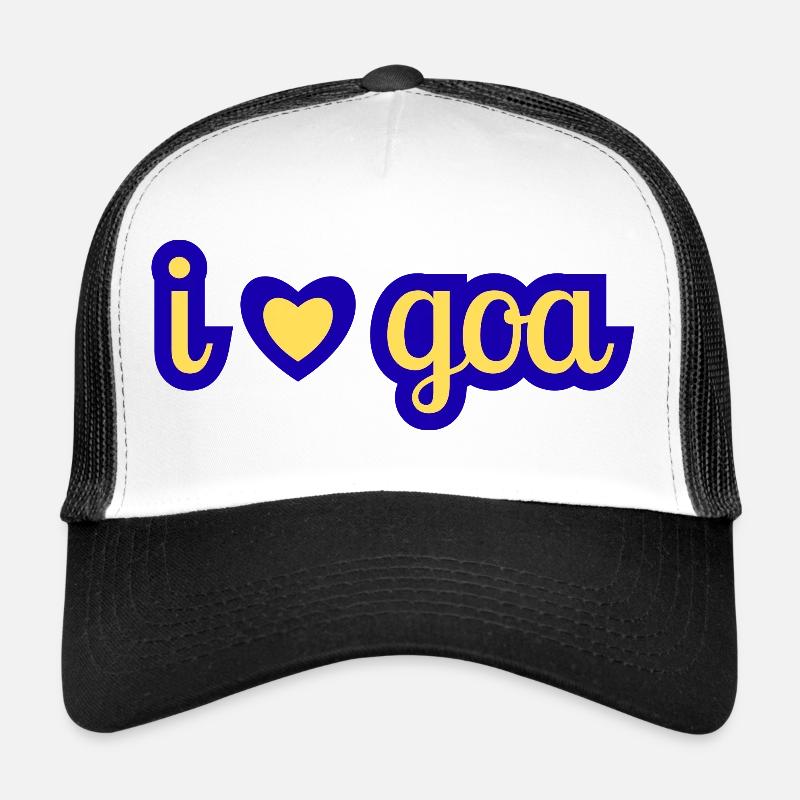 J’adore le design du cœur de Goa Casquette trucker 