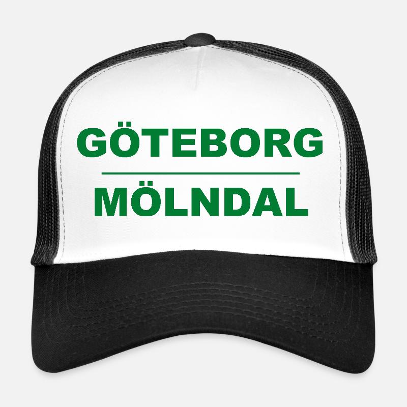 Göteborg Mölndal – Green-black design Trucker Cap
