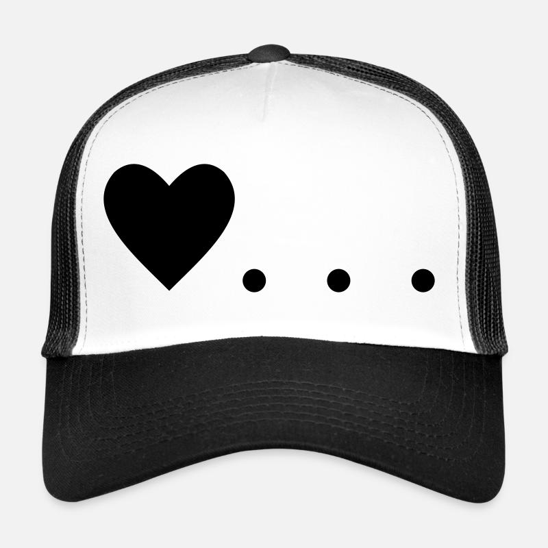 Liebe ist ... Herz Trucker Cap