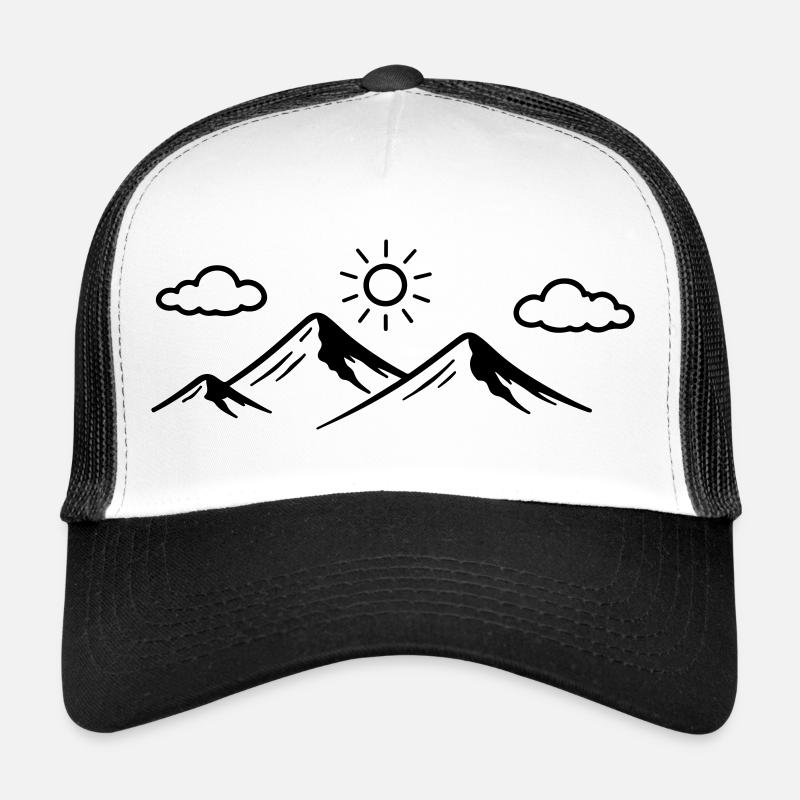 Berge Symbol Trucker Cap