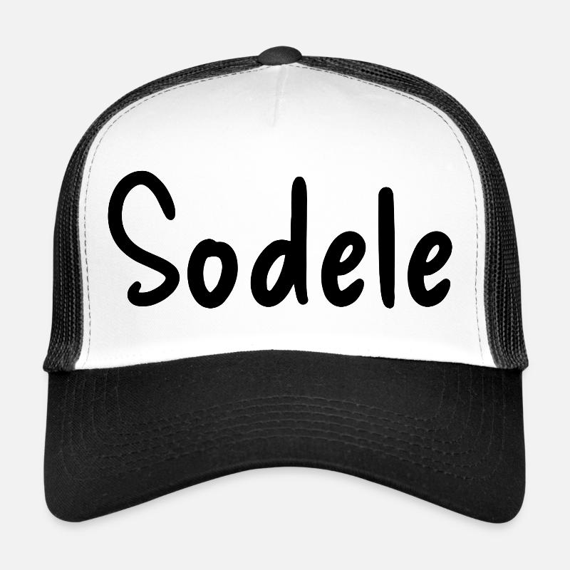 Sodele - Trucker Cap - white/black
