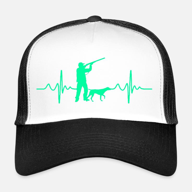 Herzschlag Jäger Jagd Trucker Cap