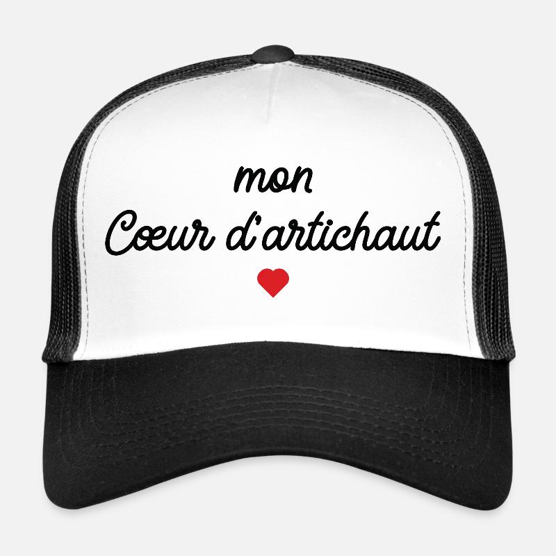 Mon Cœur d'artichaut Casquette trucker 