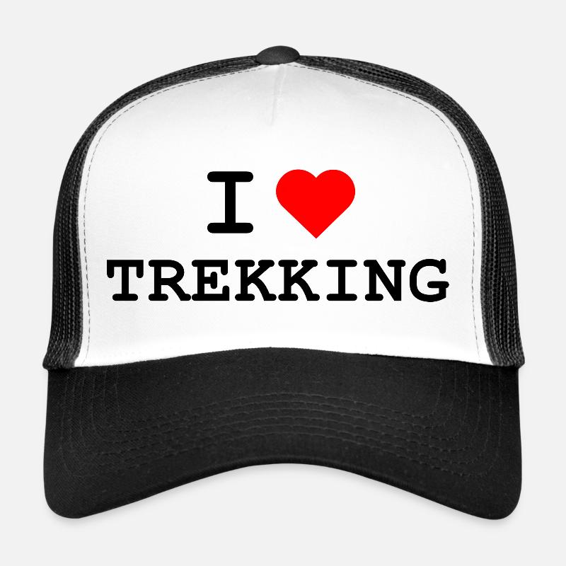 J’adore le trekking - Ich liebe Trekking Casquette trucker 