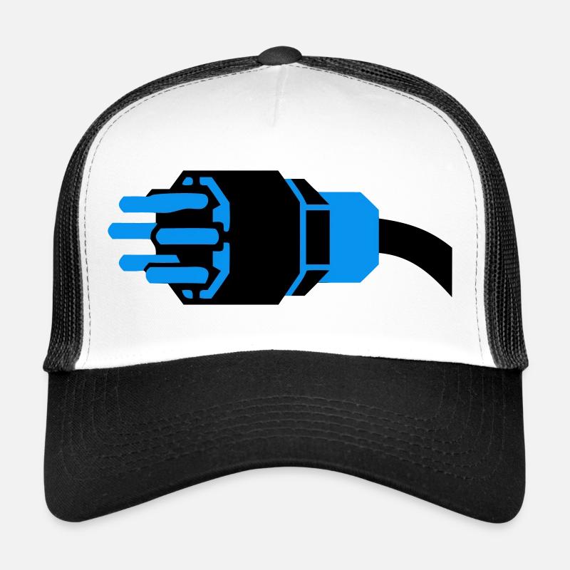 High Current Plug Electrician Trucker Cap