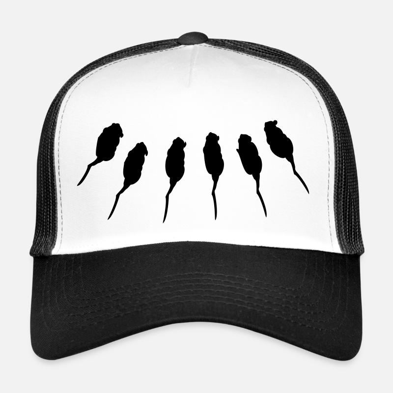 6 ratons / 6 rats (1c) Casquette trucker 
