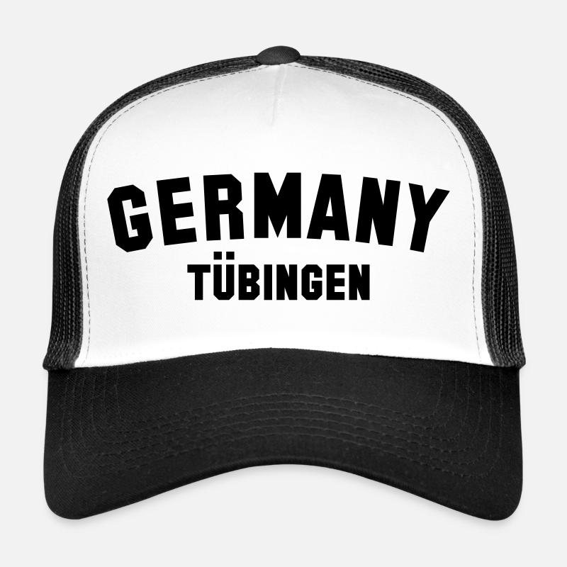 TÜBINGEN - Trucker Cap - Weiß/Schwarz