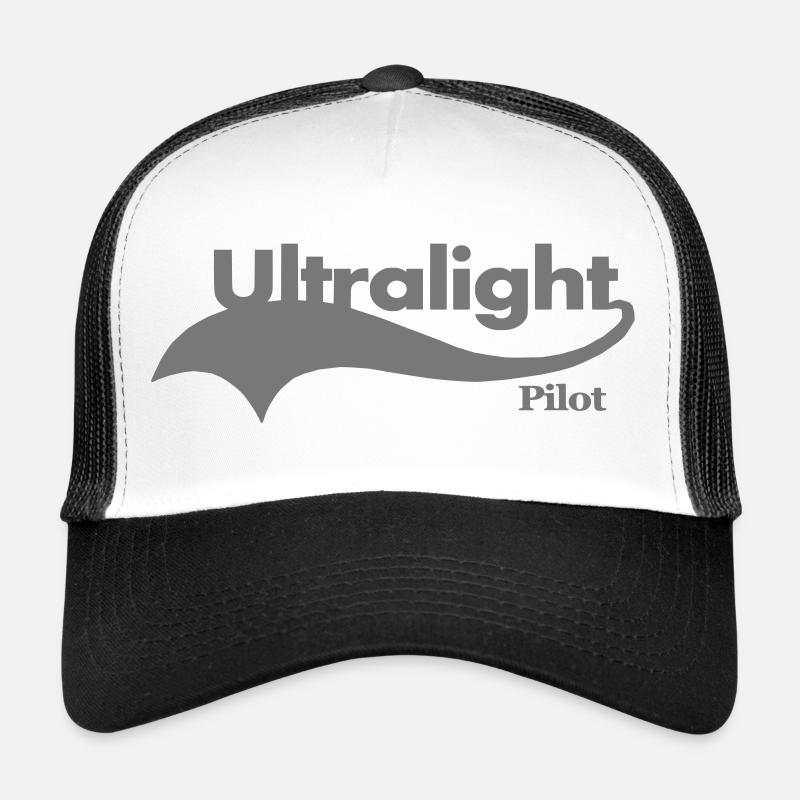 Ultralight Pilot - Trucker Cap - Weiß/Schwarz