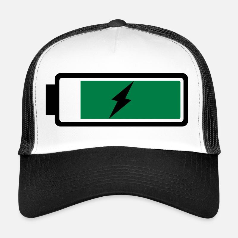 Battery recharging Trucker Cap