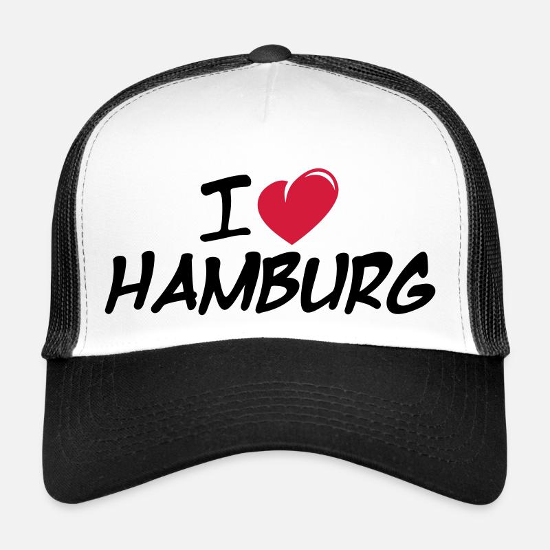 J'aime Hambourg / J'aime Hambourg Casquette trucker 
