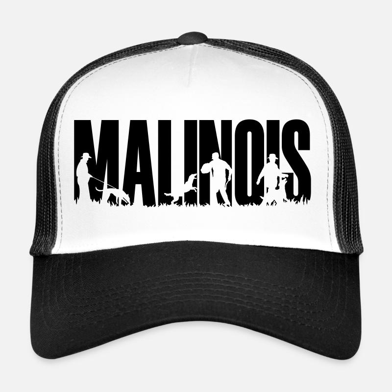 Introduction en bourse malinois schutzhund Casquette trucker 
