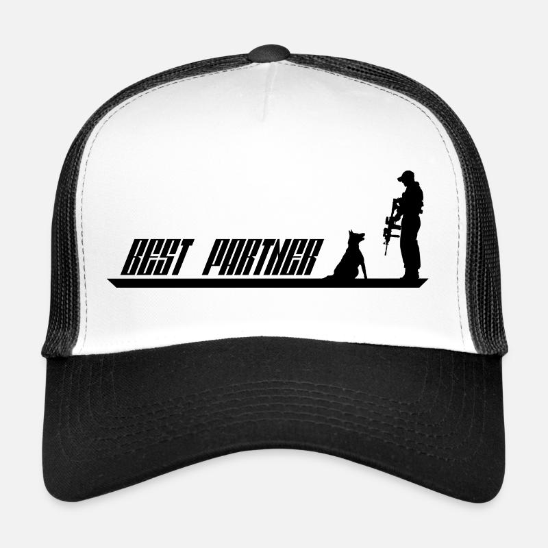 Beste partner servicehund Trucker-caps 