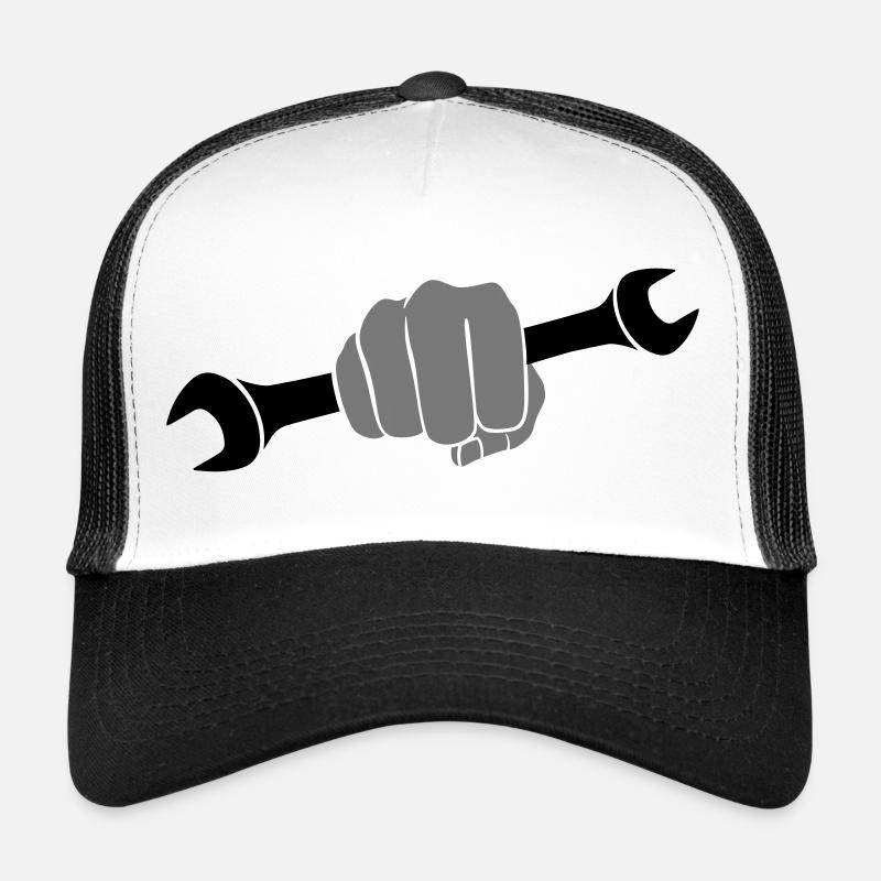 Clé à molette poing Casquette trucker 