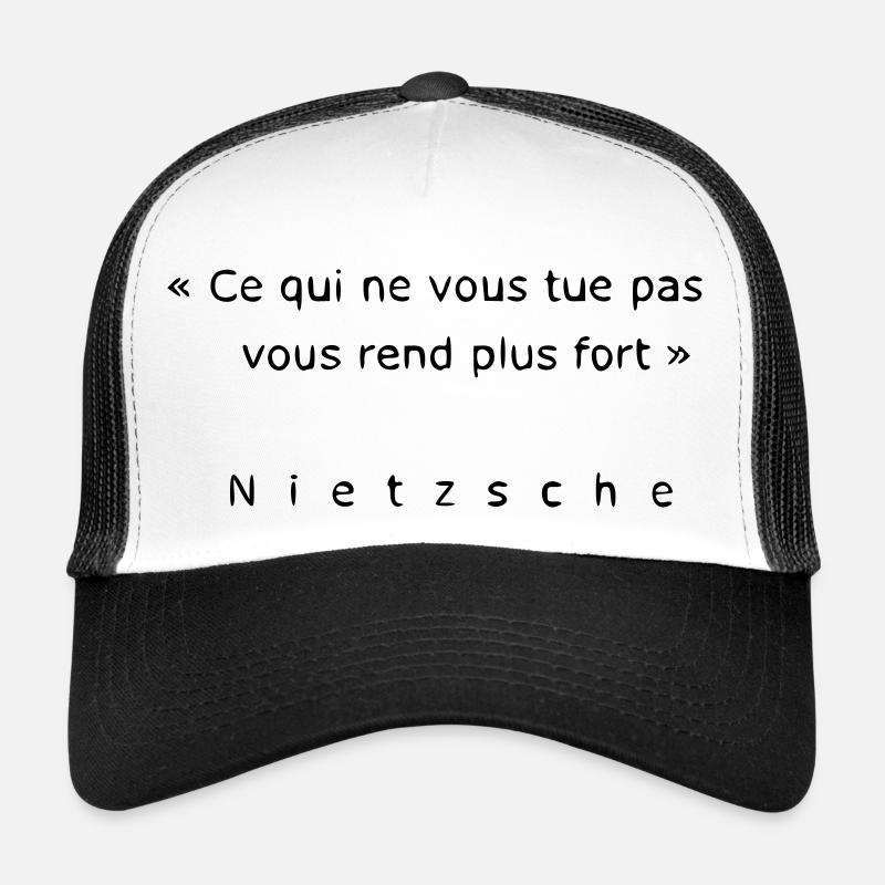 Nietzsche Casquette trucker 