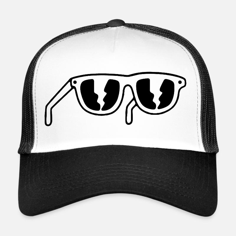 Lunettes de soleil Casquette trucker 